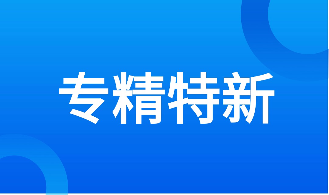 关于公布2024年度专精特新中小企业的通知
